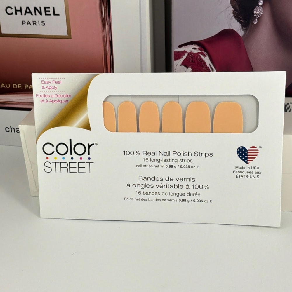 Casserole bundle 7 Color Street Apricot Nail Polish Strips- Havana Honey